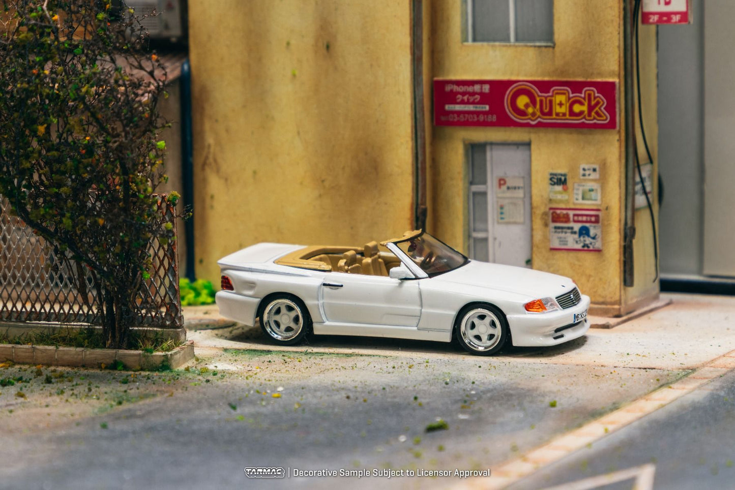 Tarmac Works Mercedes-Benz SL 500 Koenig Specials White 1/64 Diecast