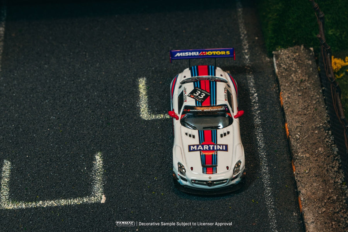 Tarmac Works Mercedes-Benz SLS AMG GT3 12h ZANDVOORT 2014 Winner Martini Racing T64-087-14ZDV33 1/64 Diecast