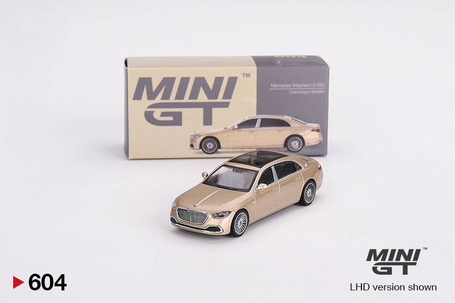 Mini GT Mercedes-Maybach S 680 Champagne Metallic MGT00604 1/64