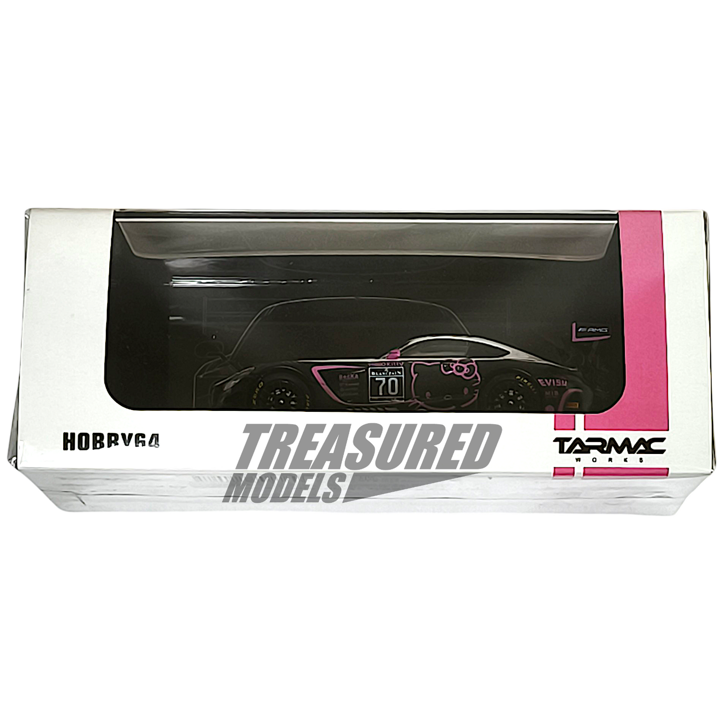 Tarmac Works Mercedes AMG GT3 Blancpain GT Series Sprint Cup 2017 Hello Kitty T64-008-HK 1/64 Die Cast