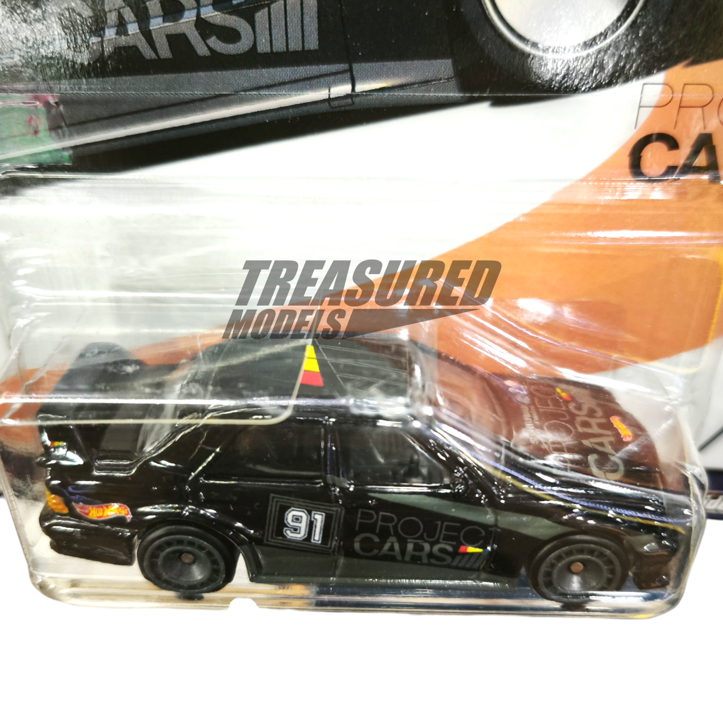 Hot Wheels Mercedes Benz 190 E 2.5-16 Black 2018 Premium Car Culture Euro Speed 1/64 Die Cast