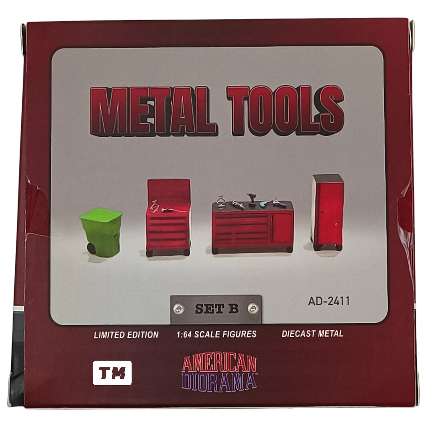 American Diorama Metal Tools B AD-2411 1/64 Figure