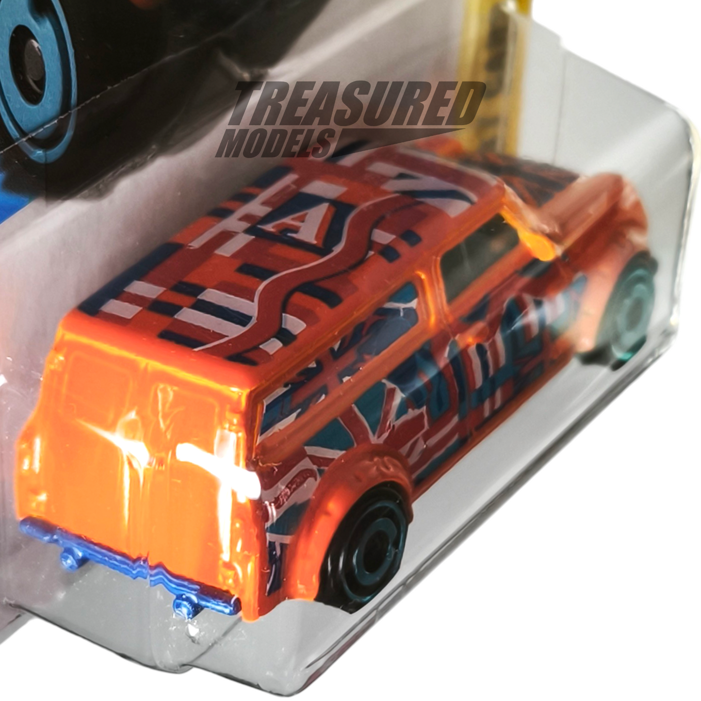 Hot Wheels Mini 67 Austin Mini Van Orange 2025 Main Line HW Art Cars 1/64 Die Cast