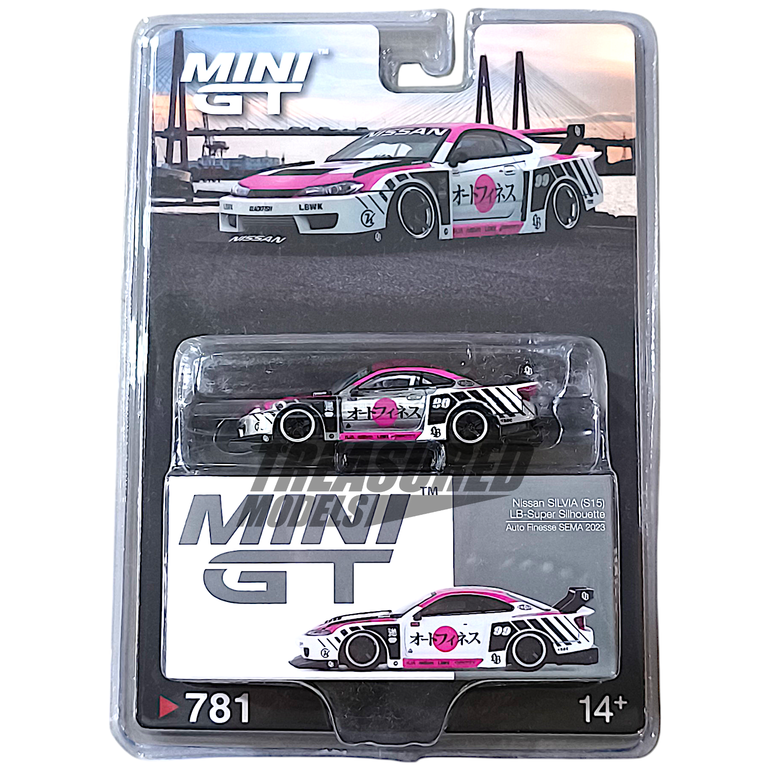 Mini GT CHASE Nissan Silvia S15 LB Super-Silhouette Auto