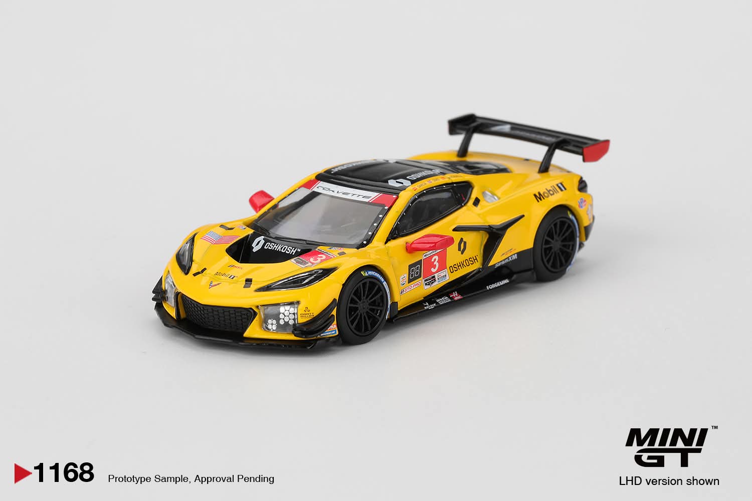 Pre-Order] Mini GT Chevrolet Corvette Z06 GT3.R #3 Corvette Racing