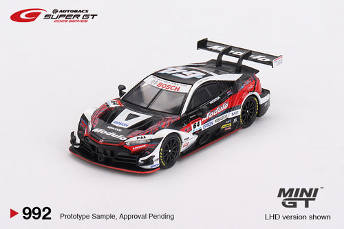Mini GT Honda NSX-GT Type S GT500 #64 Modulo NSX-GT Modulo Nakajima Racing 2023 SUPER GT Series MGT00992 1/64 Die Cast