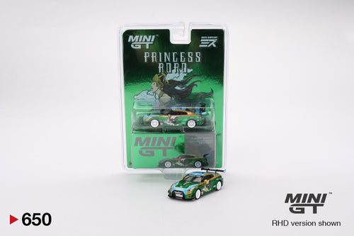 Mini GT LB-Silhouette WORKS GT Nissan 35GT-RR Ver.2 PRINCESS RORO MINI GT x MIZU Diecast MGT00650 1/64 Die Cast