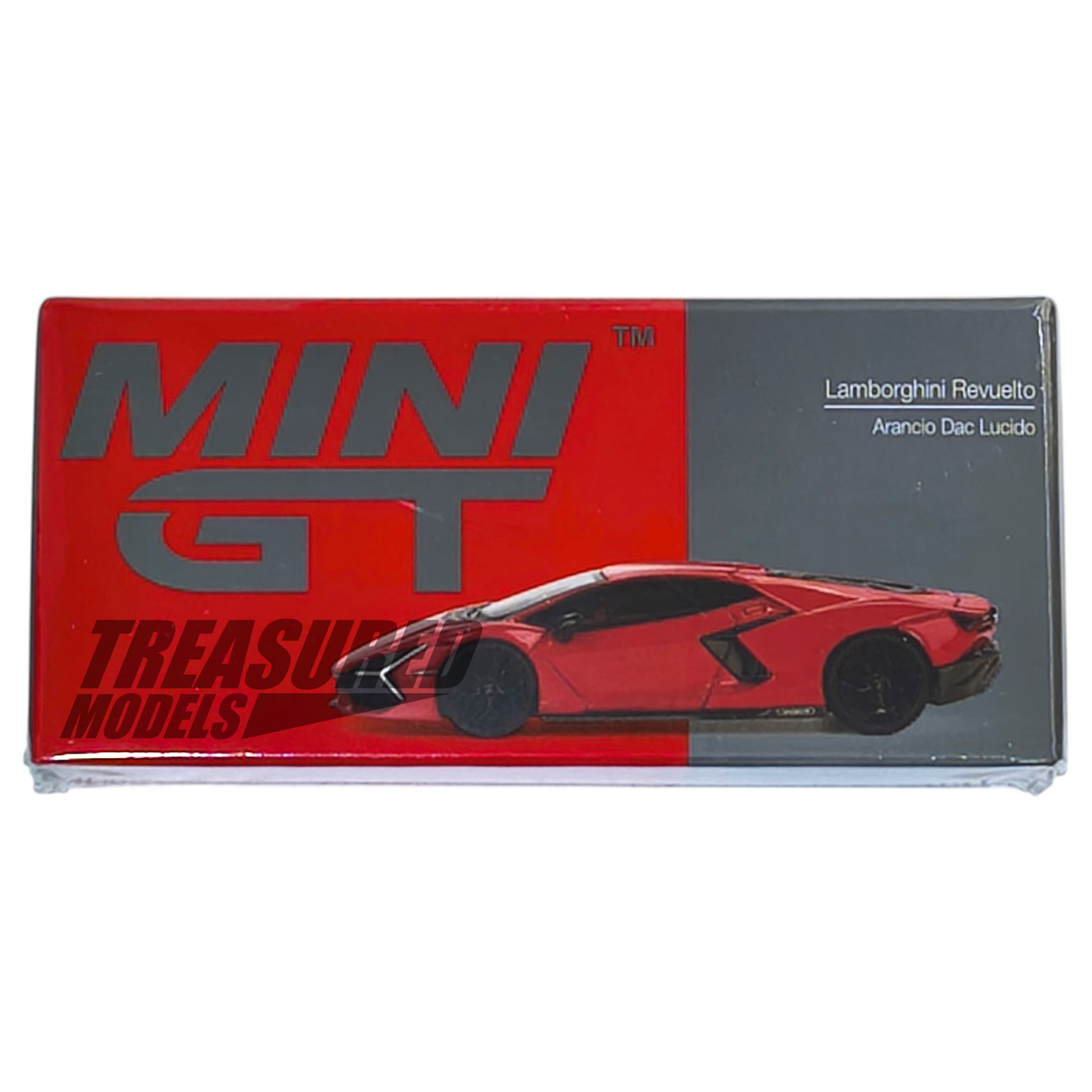 Mini GT Lamborghini Revuelto Arancio Dac Lucido MGT00774 1/64 Die Cast