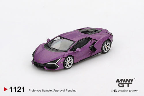 Mini GT Lamborghini Revuelto Viola 30th Matte MGT01121 1/64 Die Cast