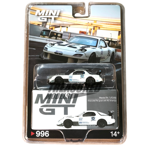 Mini GT Mazda RX-7 FD3S Itosyoukai Rei-gouki with RE Amemiya (Blister Packaging) 1/64 Die Cast