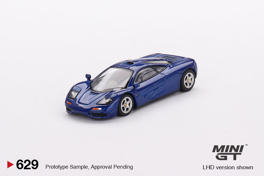 Mini GT McLaren F1 Colbalt Blue MGT00629-L 1/64 Die Cast