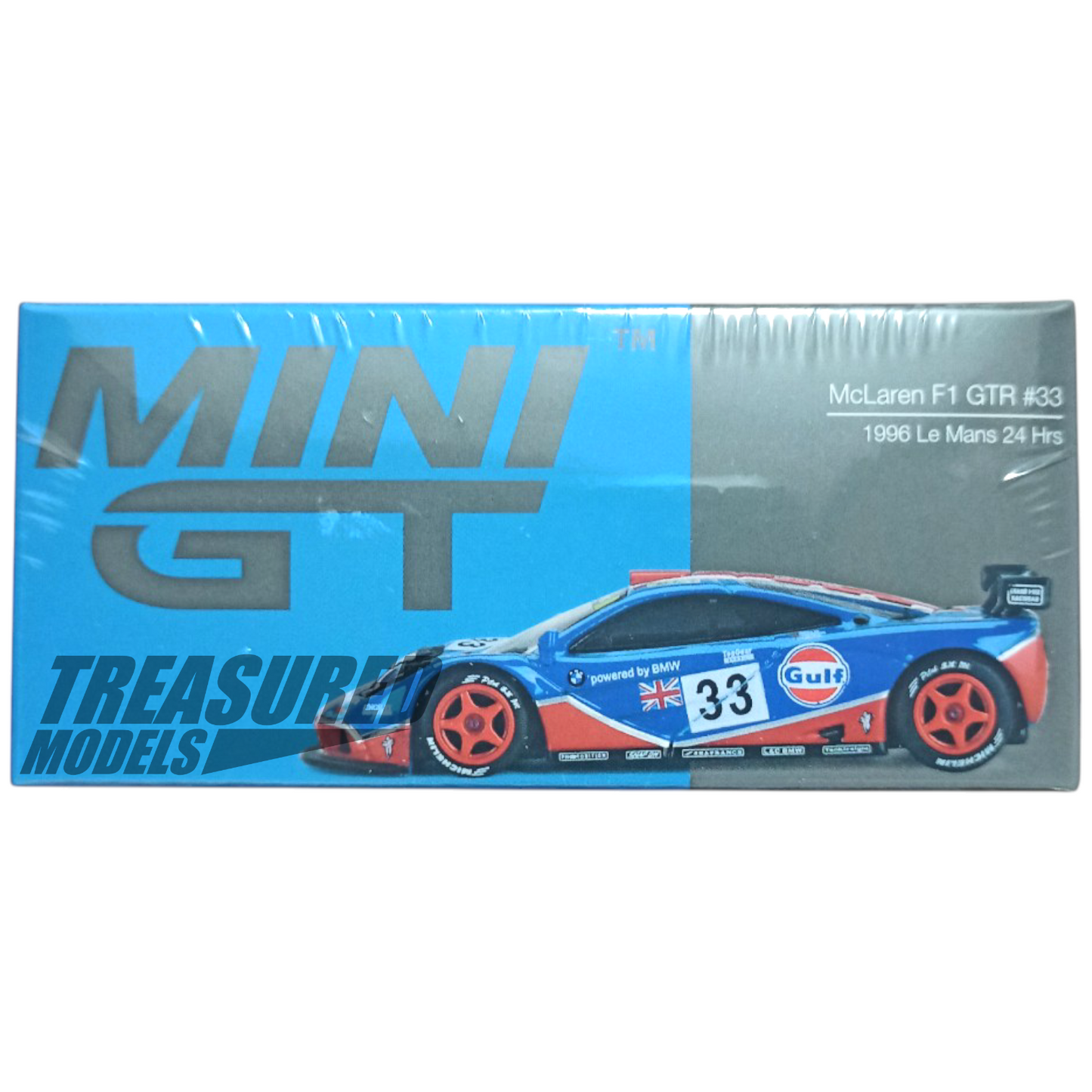 Mini GT McLaren F1 GTR #33 1996 Le Mans 24Hr MGT00723 1/64 Die Cast