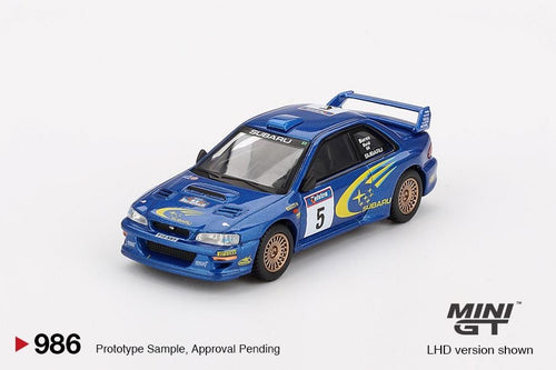 Mini GT Subaru Impreza WRC99 1999 Rally Australia Winner #5 MGT00986 1/64 Die Cast