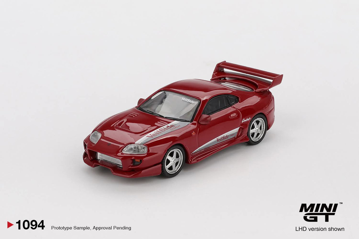 Mini GT Toyota Supra VeilSide Combet V-I Red MGT01094 1/64 Diecast