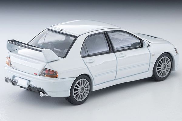 TomyTec Mitsubishi 2006 Lancer GSR Evolution IX MR White LV-N349b 1/64 Diecast
