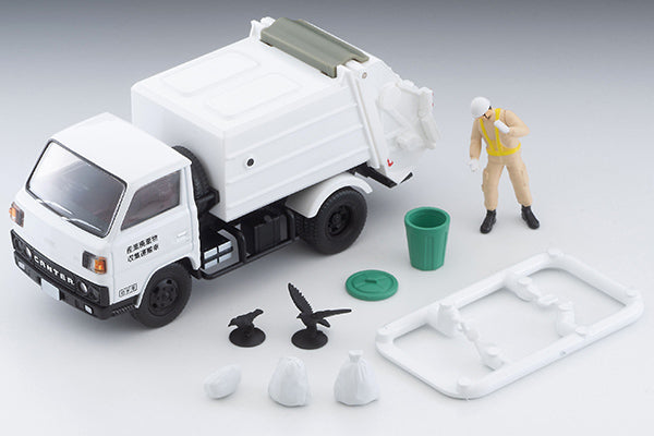 *Pre-Order* Tomica Limited Vintage Neo Mitsubishi Fuso Canter Garbage Truck White 2025 LV-N343b 1/64 Die Cast