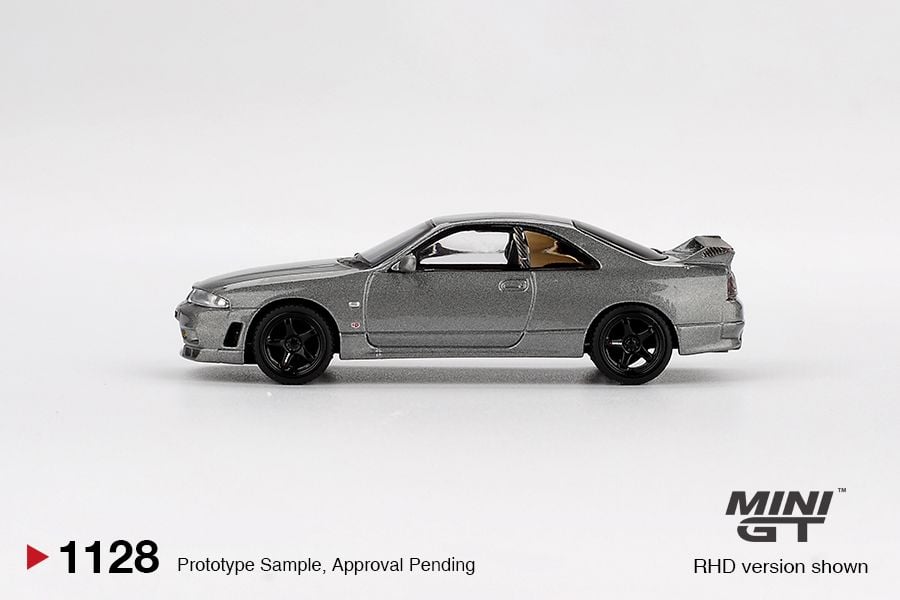 *Pre-Order* Mini GT NISSAN Skyline GT-R Dark Metal Gray (NISMO BCNR33 CRS Version) MGT01128 1/64 Diecast