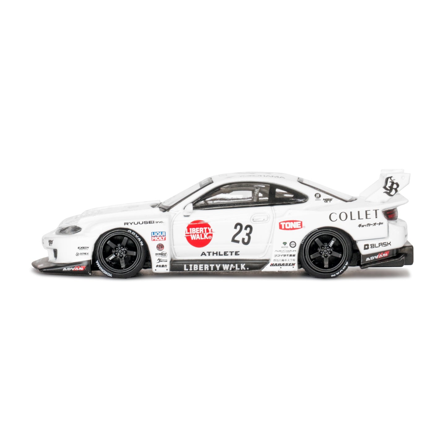 *Pre-Order* Nissan S15 Silvia LB-Super Silhouette ATHLETE LBWK Card Blister Packaging MGT01054 1/64 Diecast