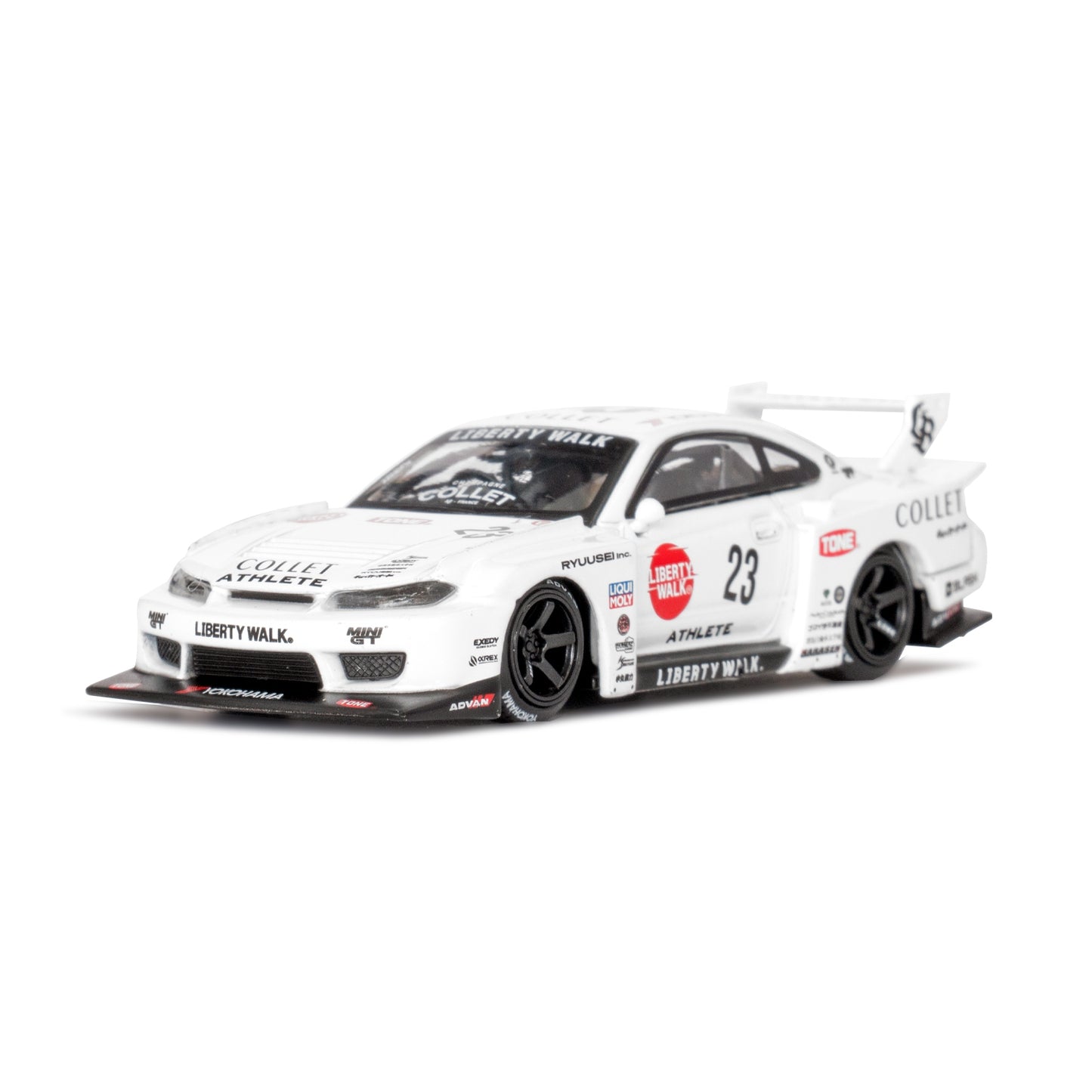 *Pre-Order* Nissan S15 Silvia LB-Super Silhouette ATHLETE LBWK Card Blister Packaging MGT01054 1/64 Diecast