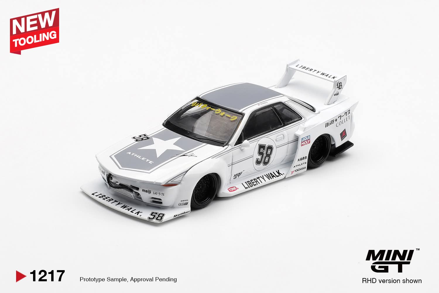 Pre-Order] Mini GT Nissan GT-R32 LB-Kaido Works TAS 2025 MGT01217