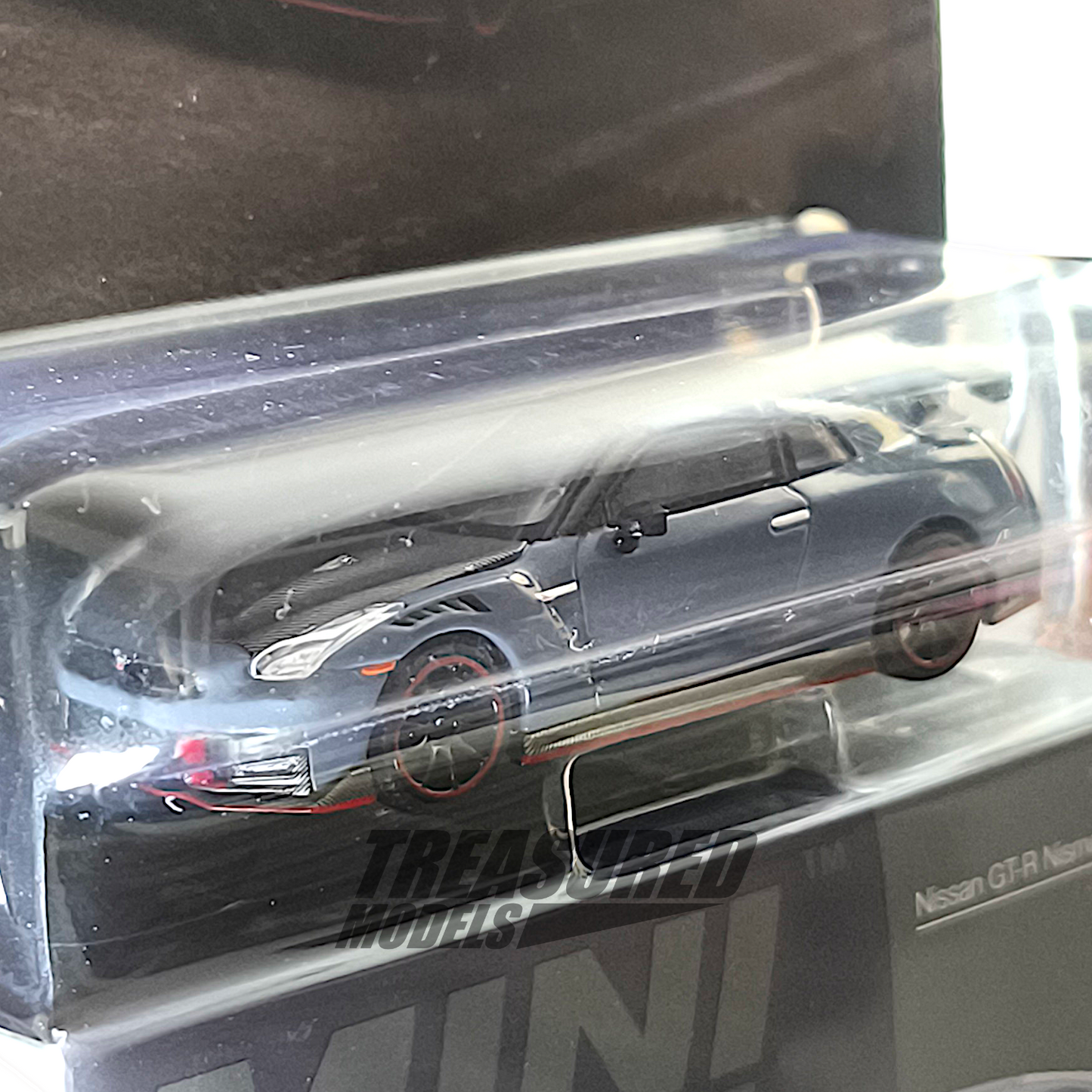 Mini GT Nissan GT-R Nismo 2024 NISMO Stealth Gray Blister Packaging MGT00868 1/64 Die Cast