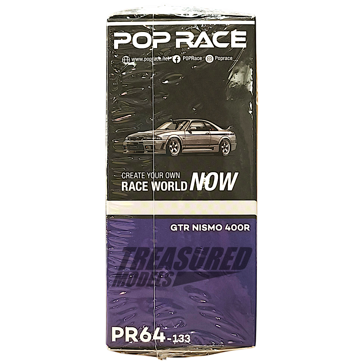 Pop Race Nissan GT-R Nismo 400R MDX Special Edition 2024 PR640133 1/64 Diecast