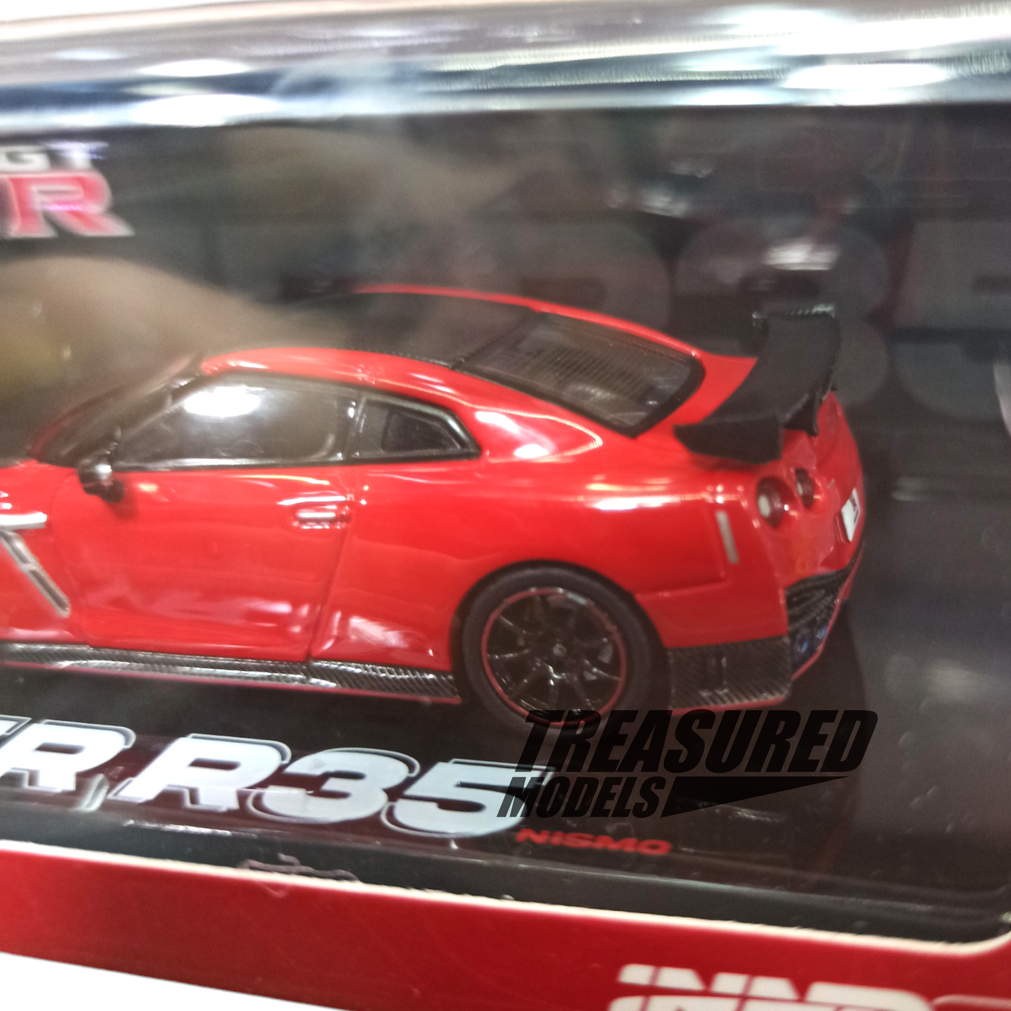 Inno64 Nissan GT-R R35 Nismo Red 1/64 Die Cast