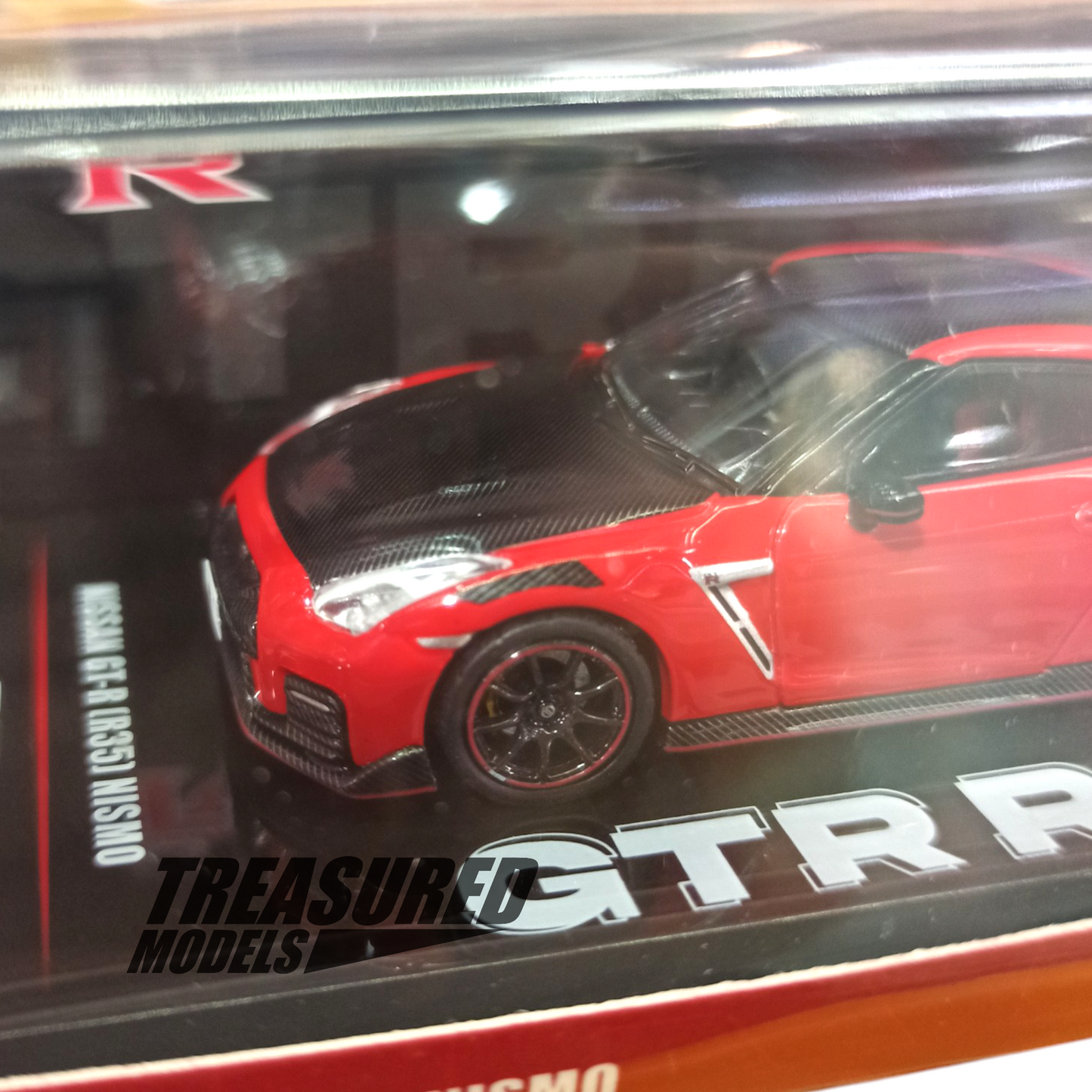 Inno64 Nissan GT-R R35 Nismo Red 1/64 Die Cast