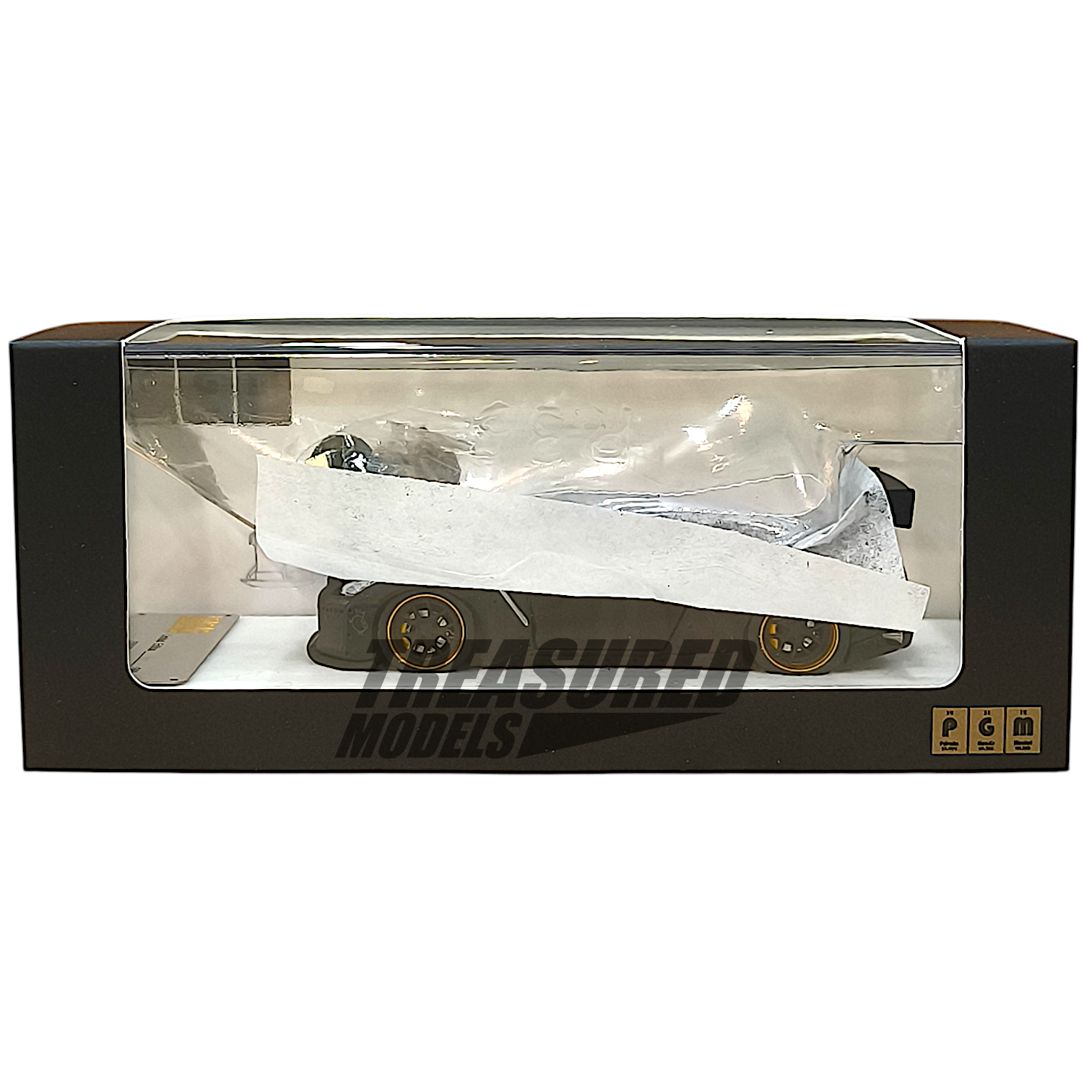 PGM Nissan GT-R R35 Pandem Rocket Bunny Matte Black PGM-640702 1