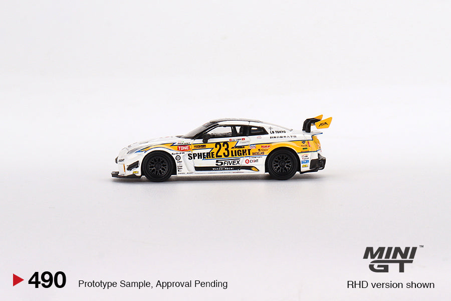 Mini GT Nissan LB-Silhouette WORKS GT 35GT-RR Ver.2 LB Racing Formula Drift 2022 MGT00491 1/64 Die Cast