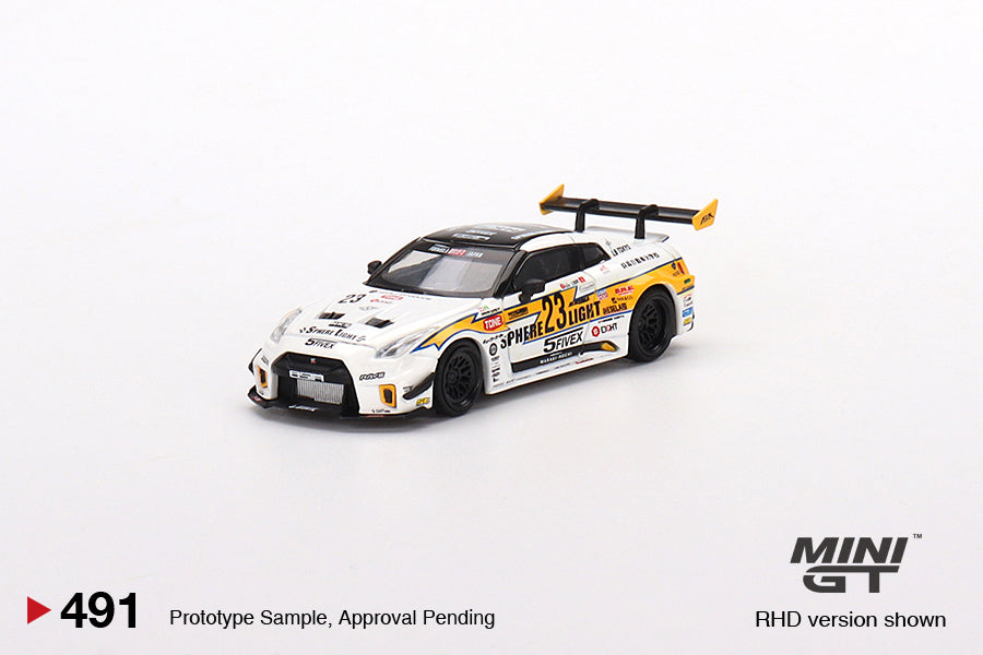 Mini GT Nissan LB-Silhouette WORKS GT 35GT-RR Ver.2 LB Racing Formula Drift 2022 MGT00491 1/64 Die Cast