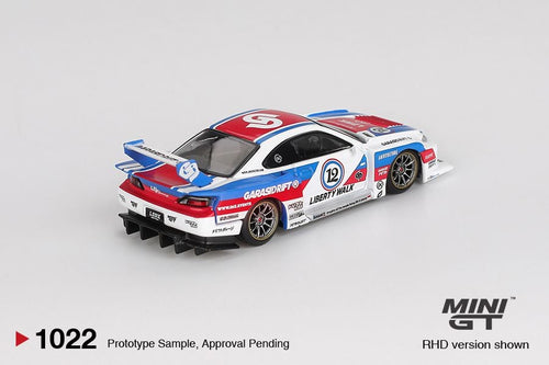 *Pre-Order* Mini GT Nissan LB-Super Silhouette S15 SILVIA GARASIDRIFT x LBWK 2025 MGT01022 1/64 Die Cast