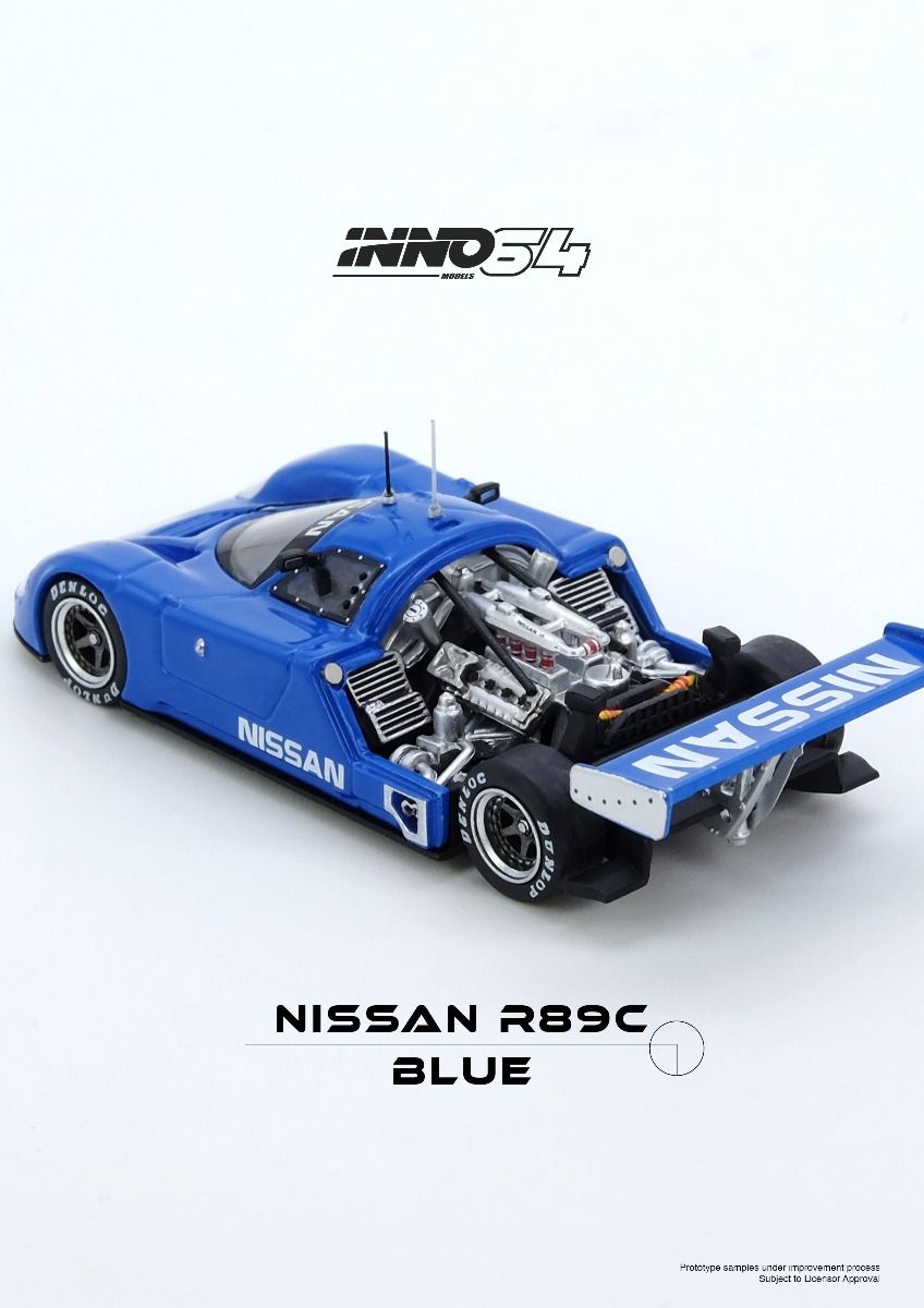 Inno64 Nissan R89C IN64-R89C-BL 1/64 Die Cast