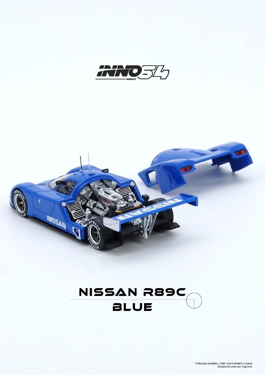 Inno64 Nissan R89C IN64-R89C-BL 1/64 Die Cast