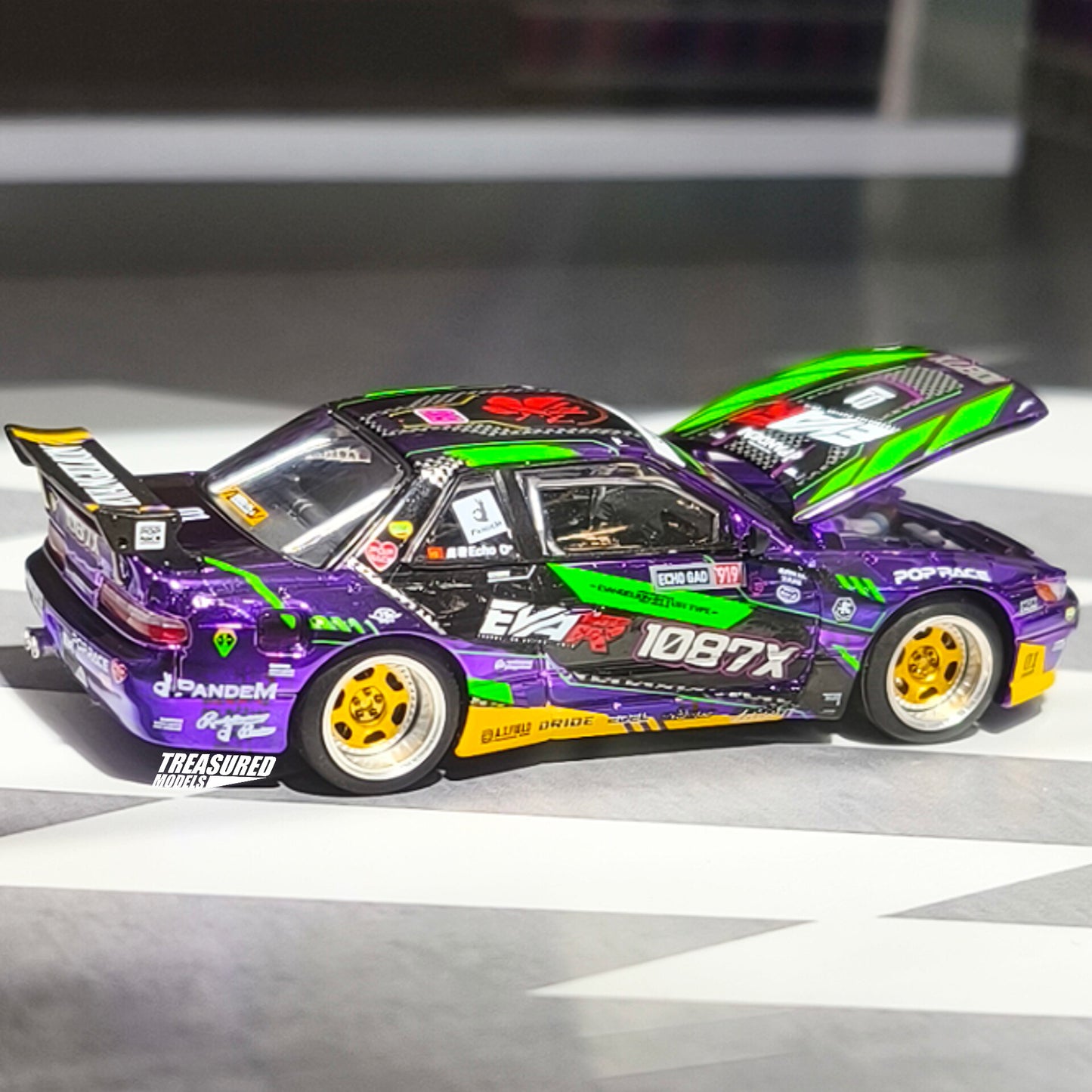 Pop Race Nissan S13 1087X Pandem EVA RT Test Type-01 APAxpo 2025