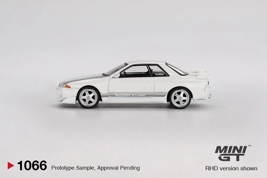 *Pre-Order* Mini GT Nissan Skyline GT-R R32 VeilSide Combat White MGT01066 1/64 Die Cast