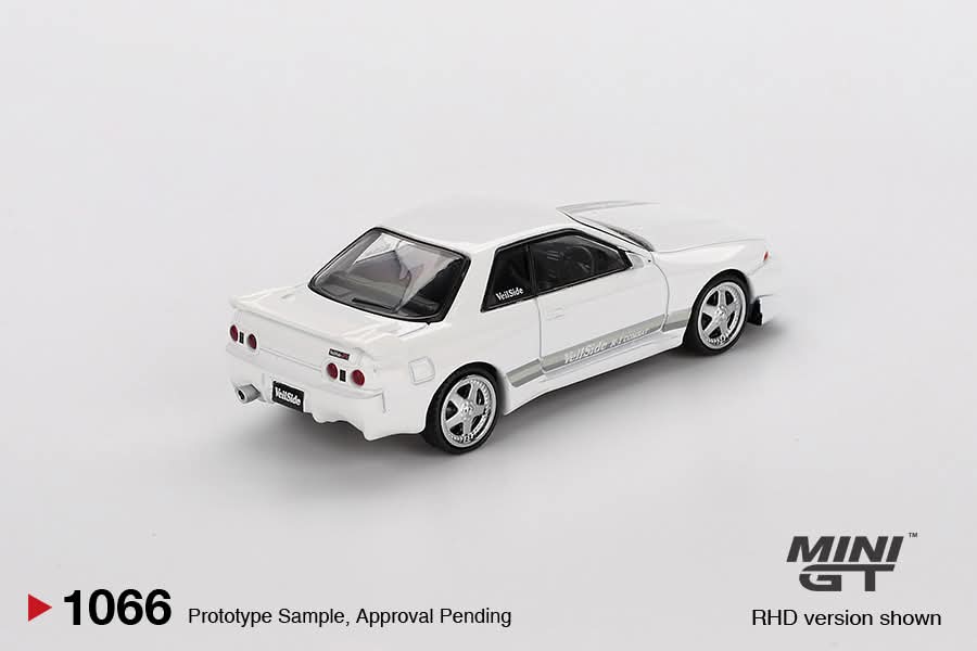 Mini GT Nissan Skyline GT-R R32 Veilside Combat C-I White Blister Packaging MGT01066 1/64 Diecast