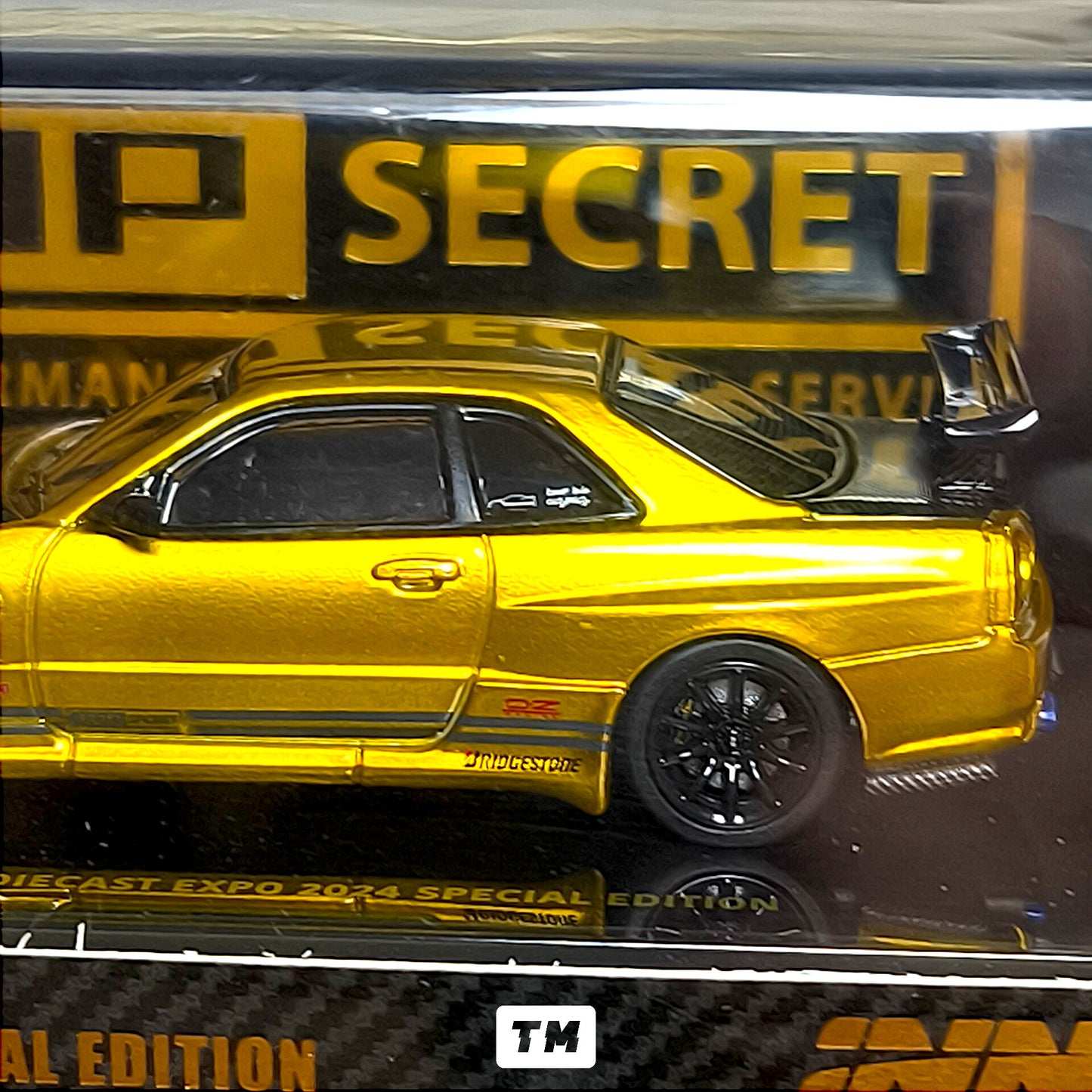 Inno64 Nissan Skyline GT-R R34 Top Secret Tokyo Auto Salon 2024 1/64 Diecast