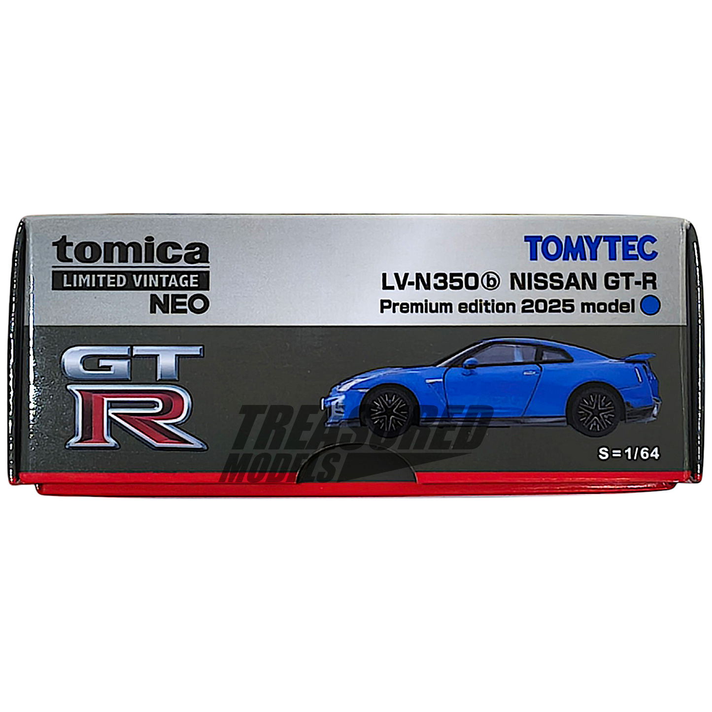 TomyTec Tomica Limited Vintage Neo Nissan Skyline GT-R R35 2025 Premium Edition Blue LV-N350b 1/64 Diecast