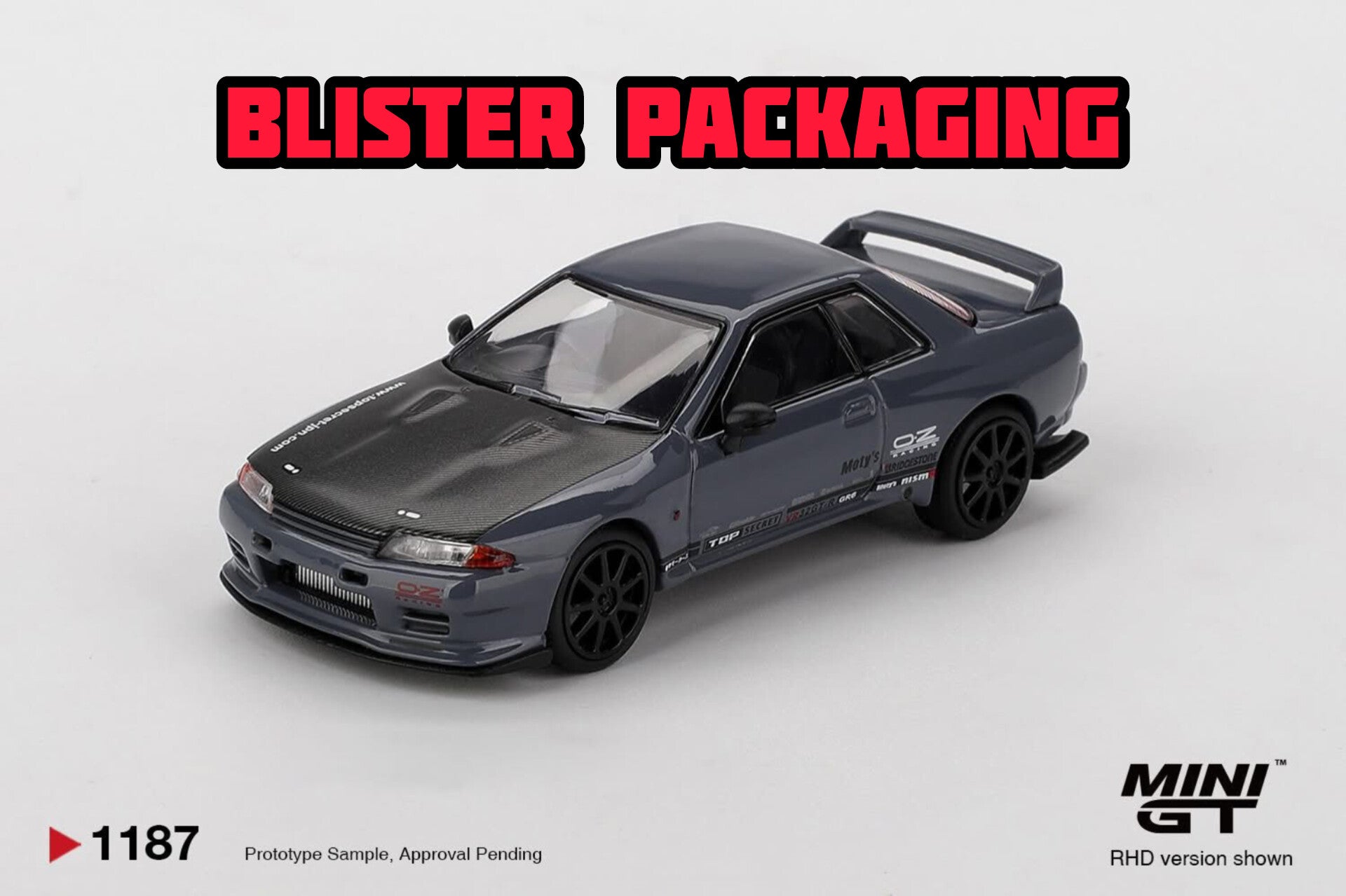 Pre-Order] Mini GT Nissan Skyline GT-R Top Secret VR32 Stealth