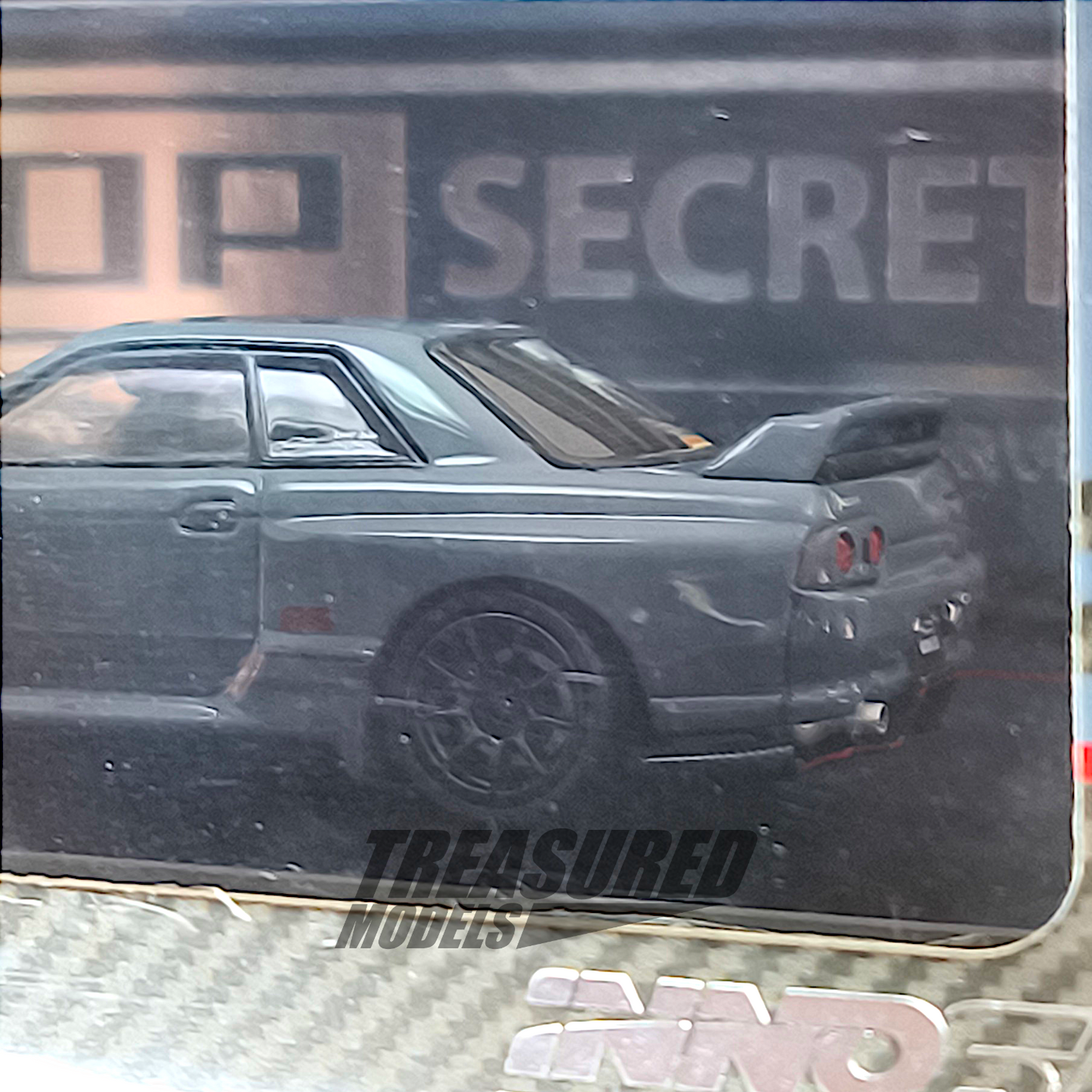 Inno64 Nissan Skyline R32 GT-R Top Secret Stealth Gray IN64-R32TS-STGR 1/64 Die Cast