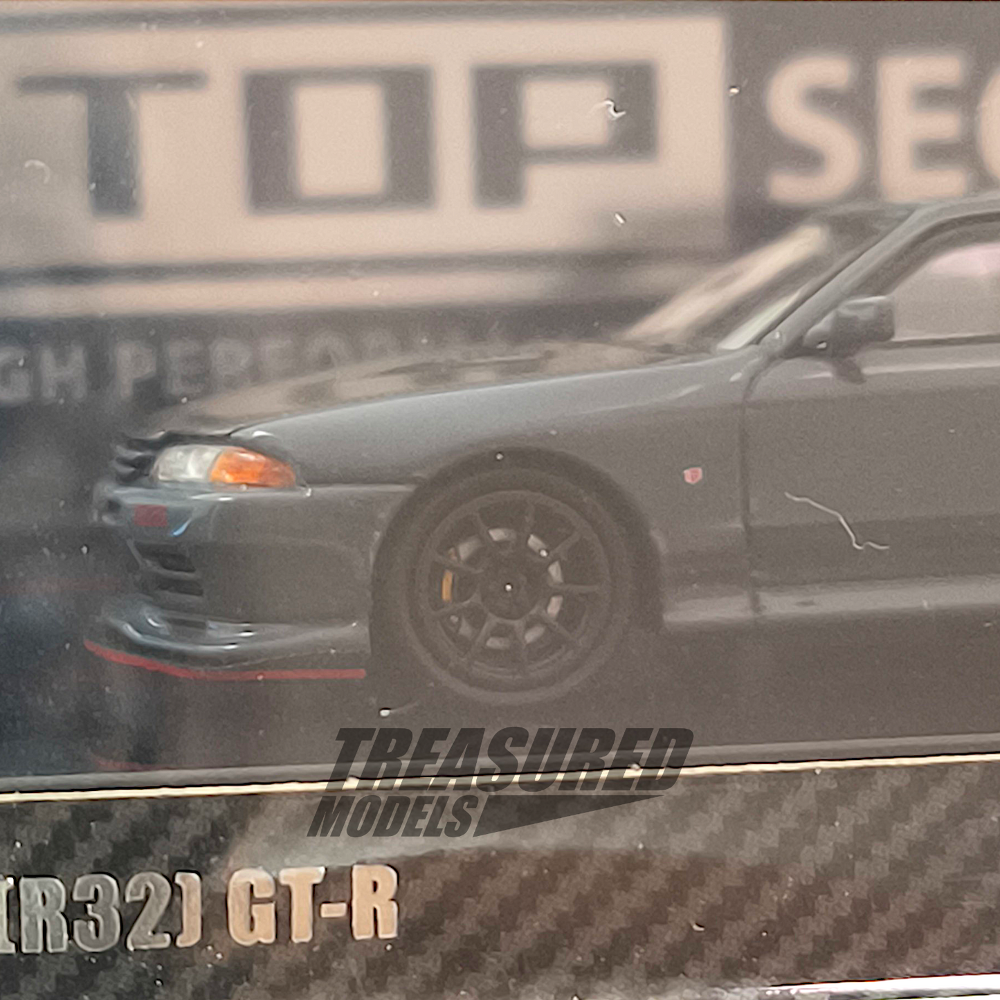 Inno64 Nissan Skyline R32 GT-R Top Secret Stealth Gray IN64-R32TS-STGR 1/64 Die Cast