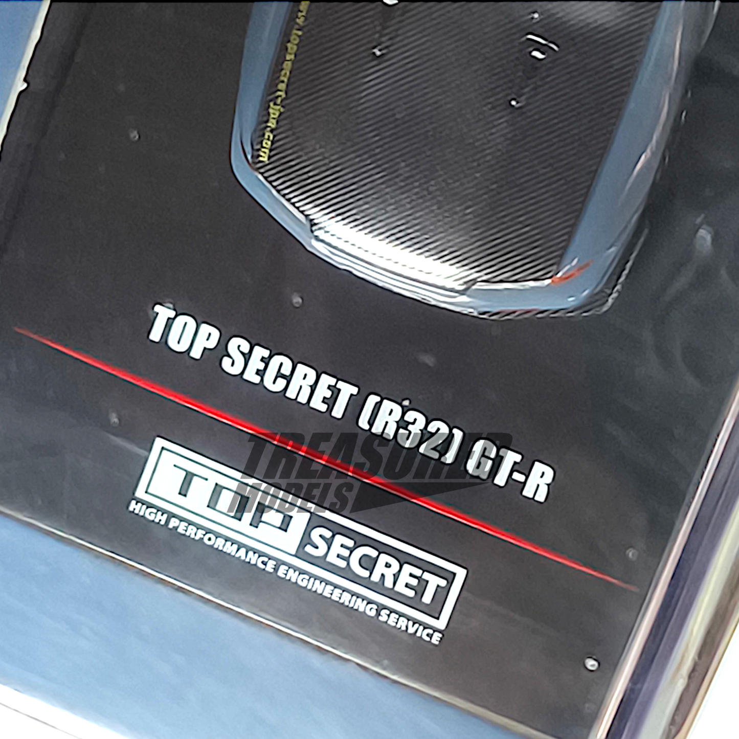 Inno64 Nissan Skyline R32 GT-R Top Secret Stealth Gray IN64-R32TS-STGR 1/64 Die Cast