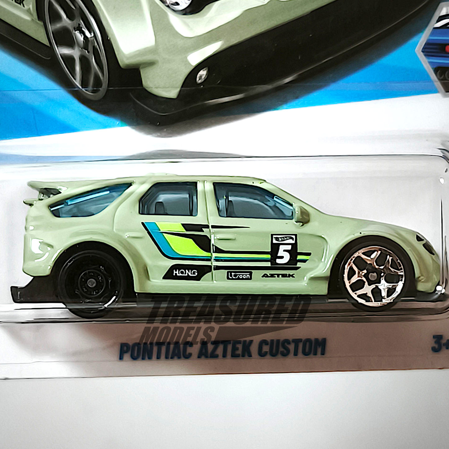 Hot Wheels Pontiac Aztek Custom Fern Green 2025 Main Line Wild Widebody 1/64 Diecast