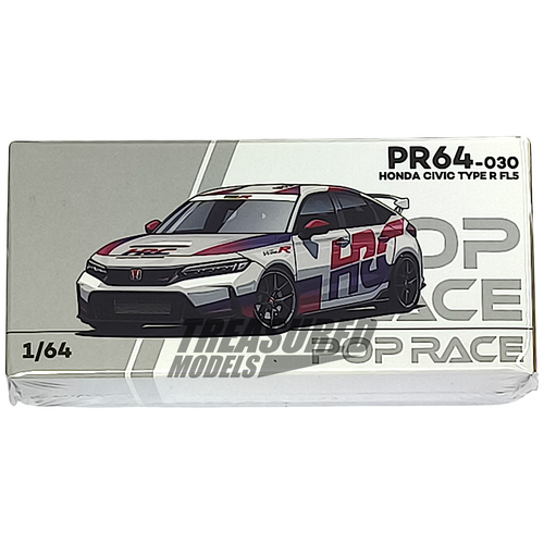 Pop Race Honda Civic Type-R FL5 HEC PR64030 1/64 Die Cast