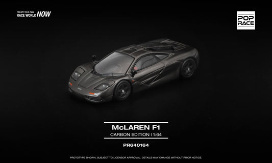 Pop Race McLaren F1 Carbon Edition PR640164 1/64 Diecast