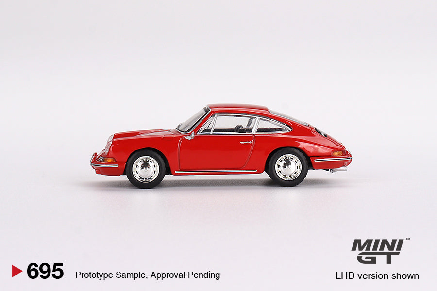 Mini GT Porsche 901 1963 Signal Red MGT00695 1/64 Die Cast