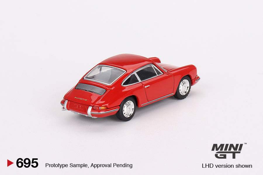 Mini GT Porsche 901 1963 Signal Red MGT00695 1/64 Die Cast