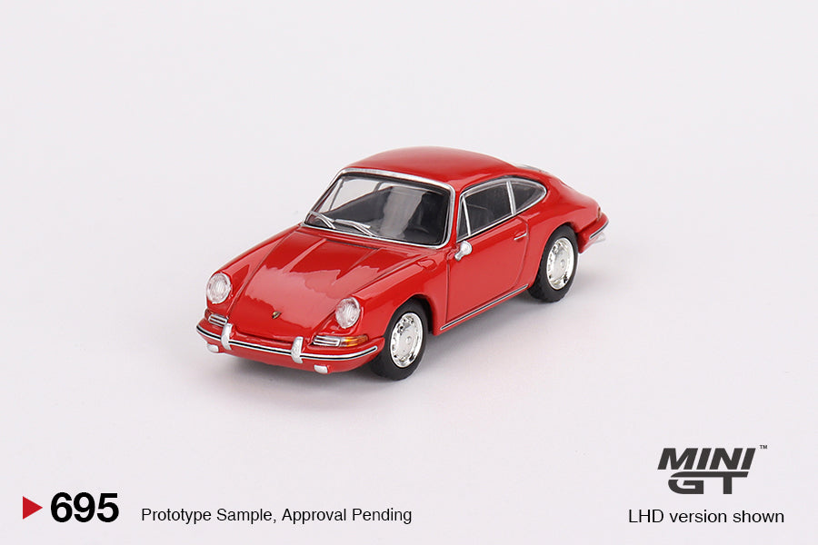Mini GT Porsche 901 1963 Signal Red MGT00695 1/64 Die Cast