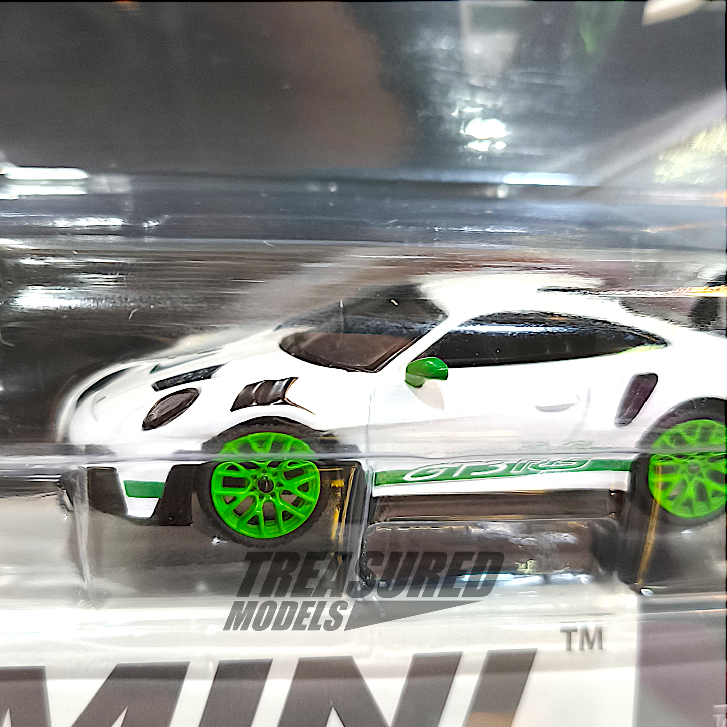 Mini GT Porsche 911 992 GT3 RS Tribute to Carrera RS Package Blister Packaging MGT00827 1/64 Diecast